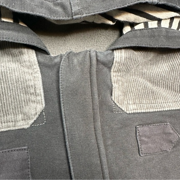 Peekaboo Beans Jacket Black & Grey Size 6 - Picture 7 of 16